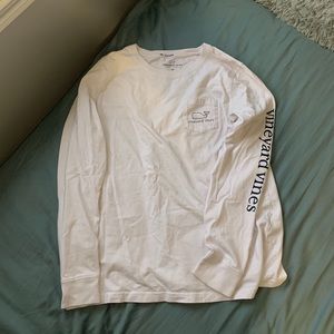 Vineyard Vines White long sleeved T-shirt